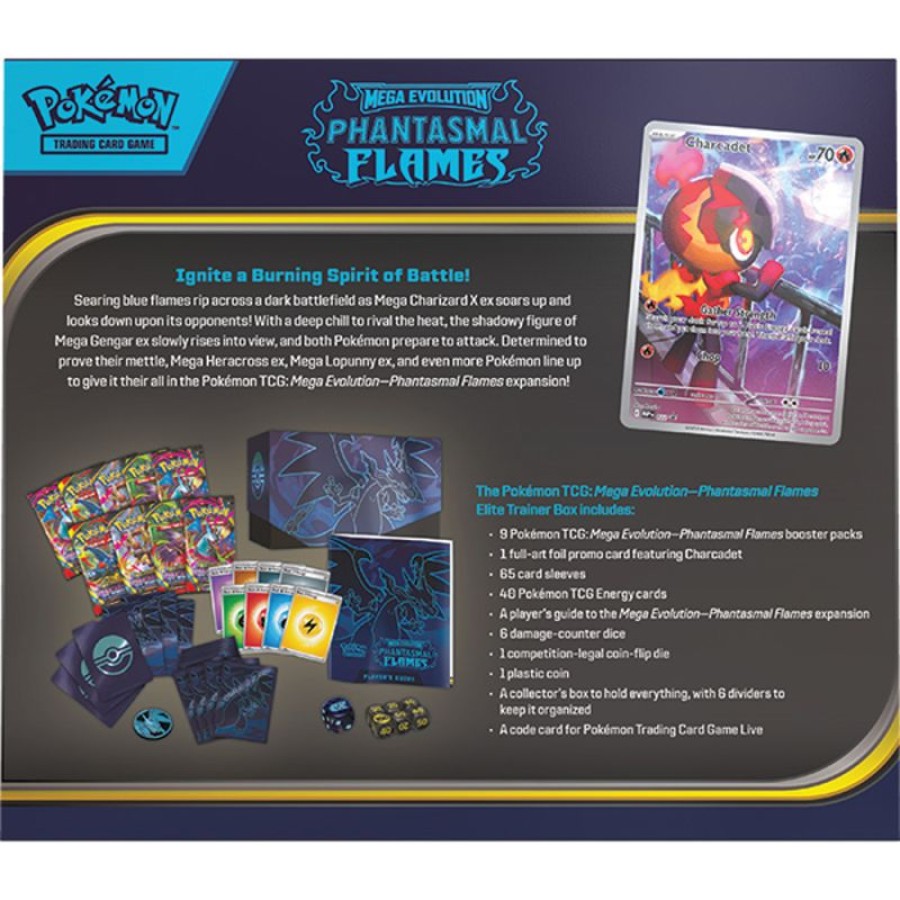 Pokemon TCG: Phantasmal Flames - Elite Trainer Box - Image 4