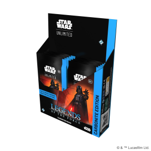 Star Wars: Unlimited - Legends of the Force: Carbonite Booster Display