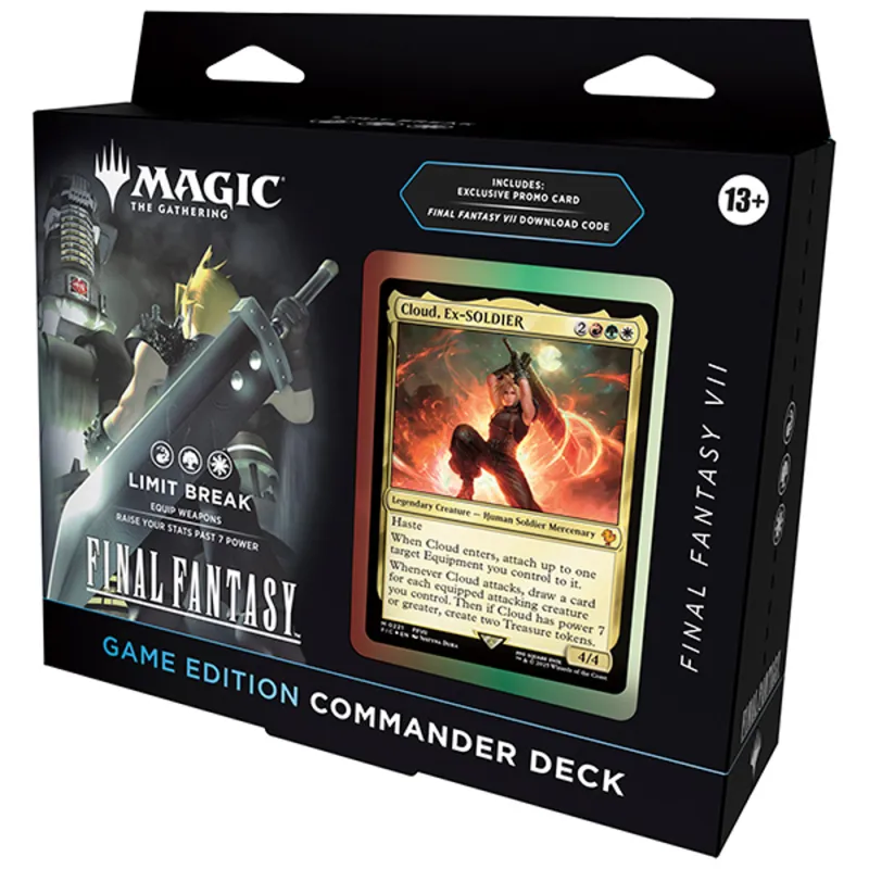 MTG: Final Fantasy FFVII Video Game Commander Deck - Limit Break