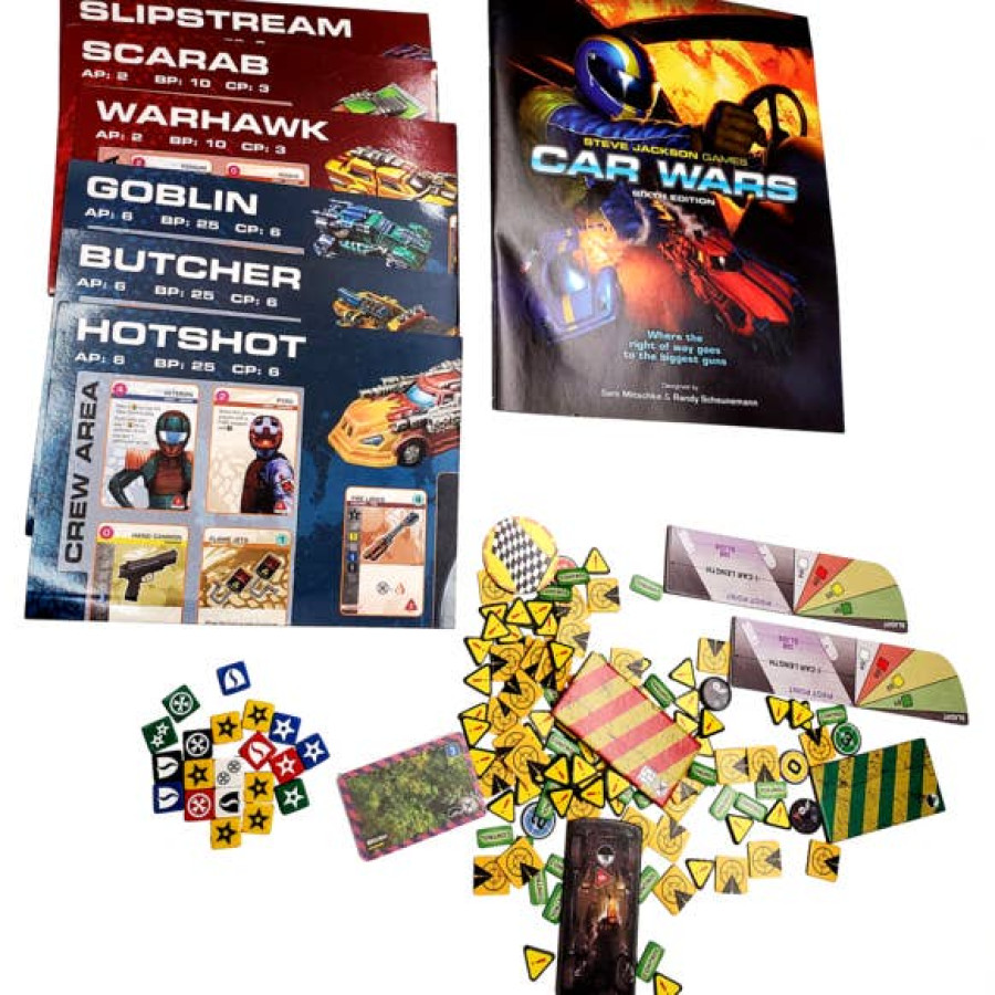 Car Wars Two-Player Starter Set Red/Yellow - Image 2