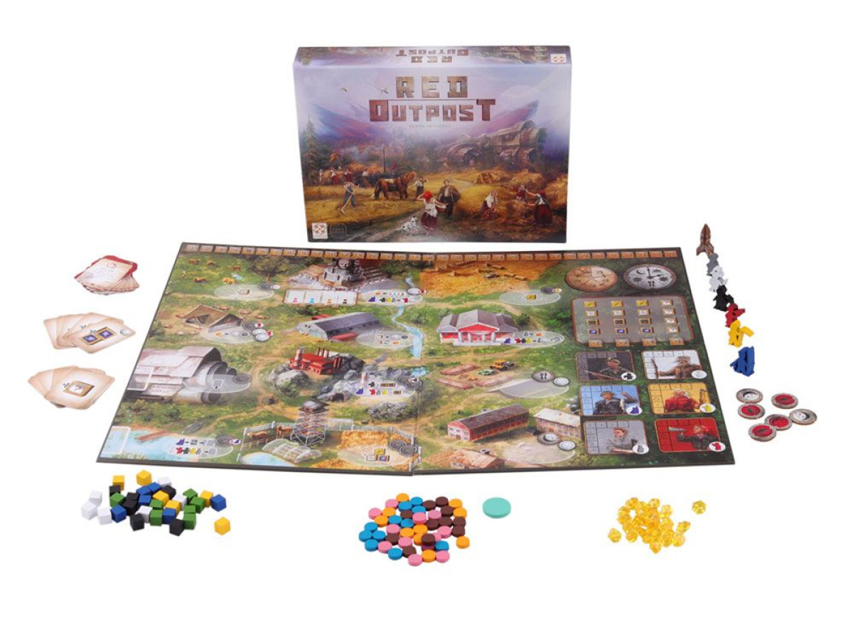 Red Outpost: 2-4 Player Communist Worker Placement Game - Image 3