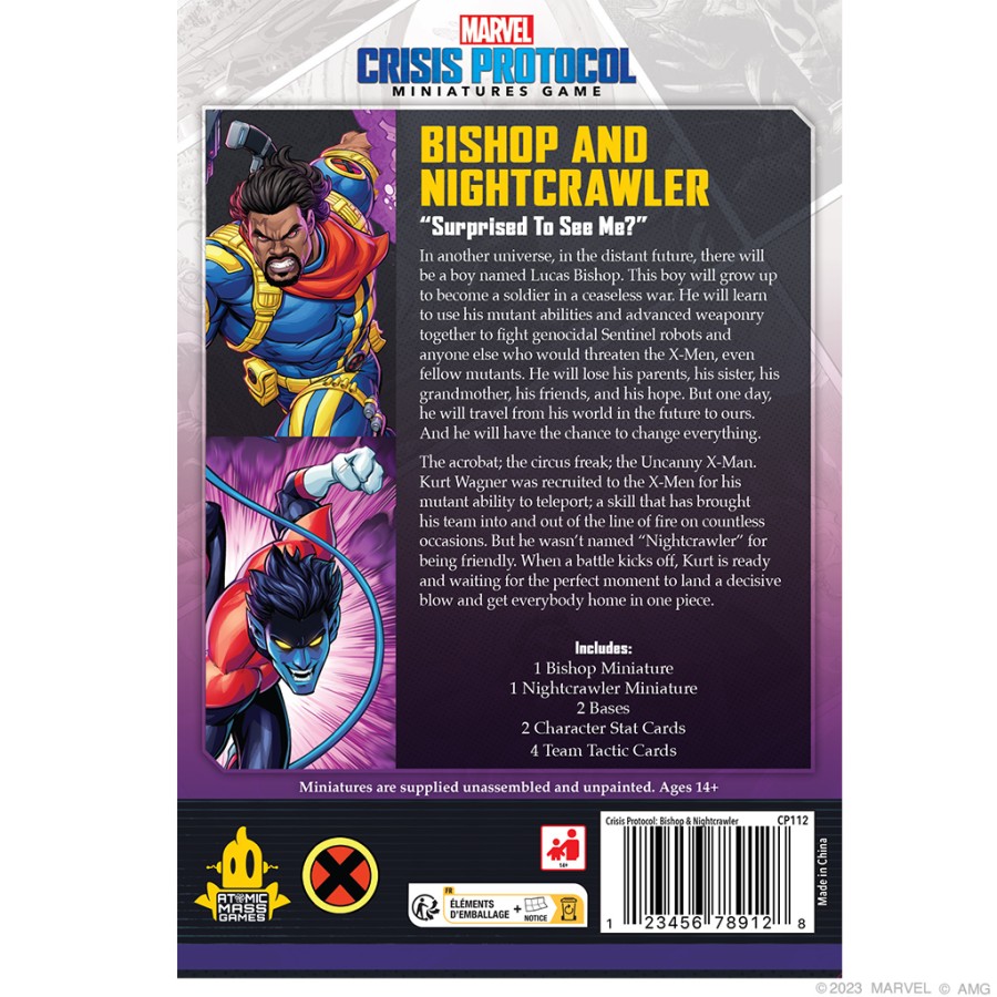 Marvel Crisis Protocol: Bishop & Nightcrawler - Image 2