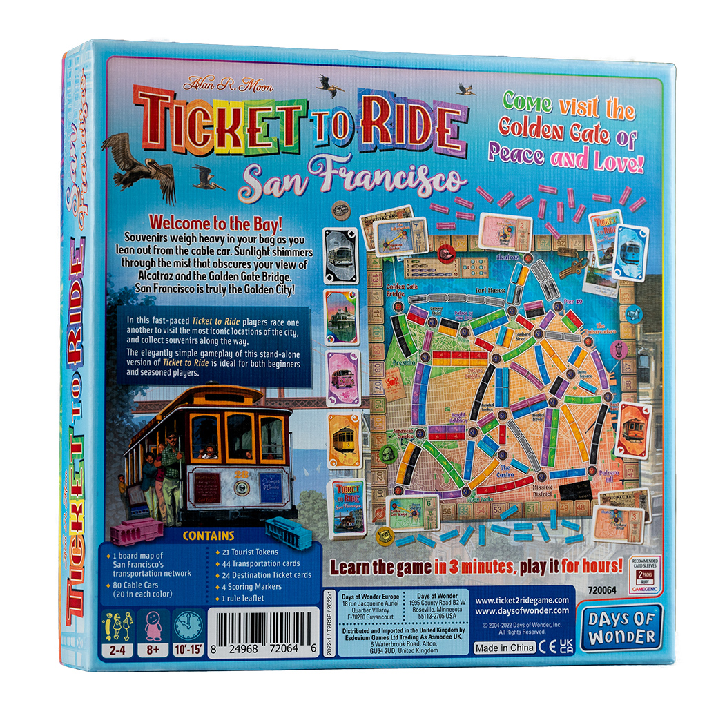 Ticket to Ride San Francisco - Image 2