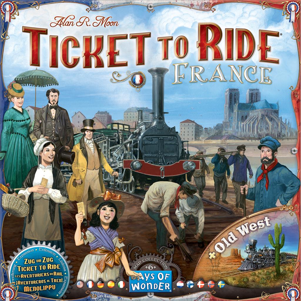 Ticket to Ride: France-Old West Map 6 - Image 2