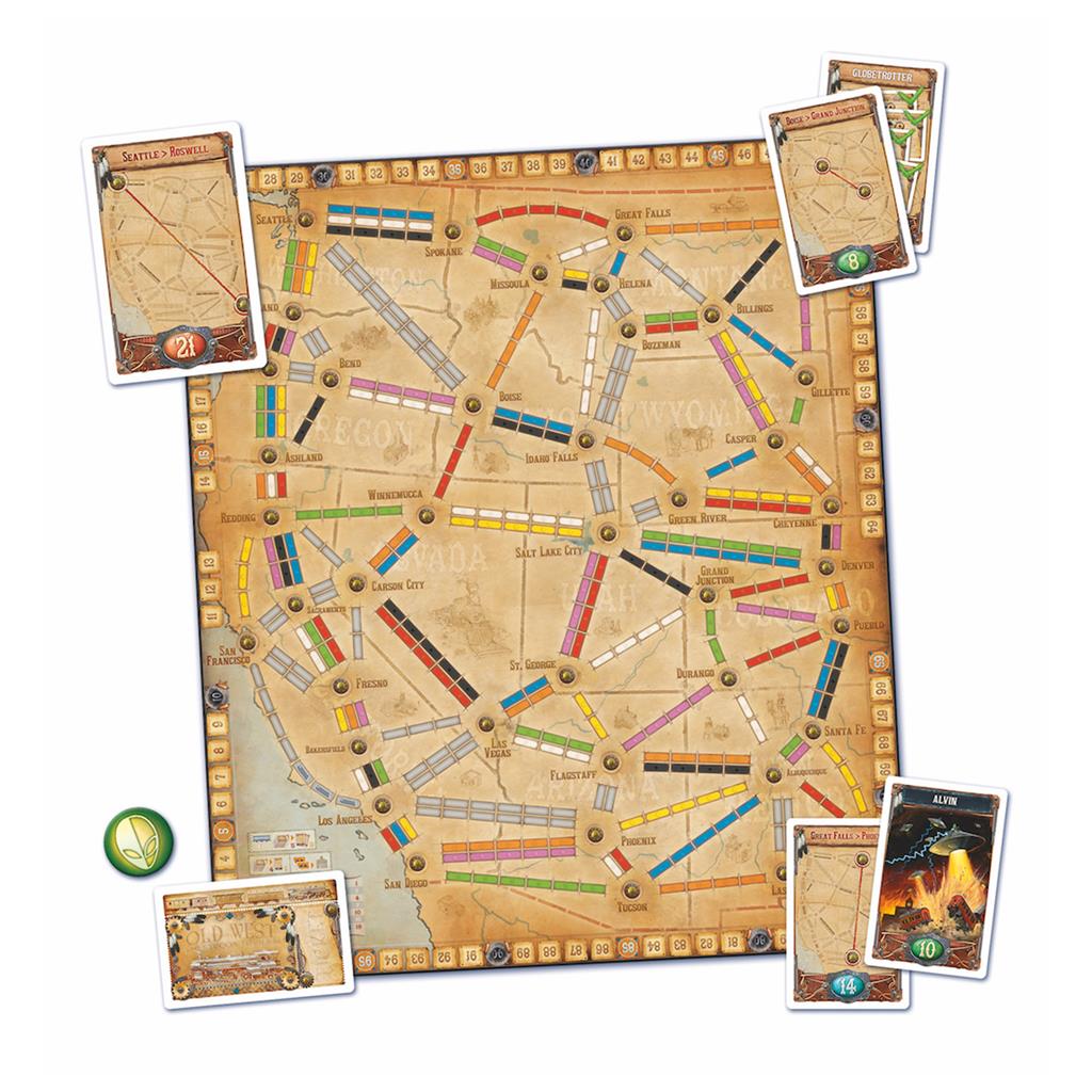 Ticket to Ride: France-Old West Map 6 - Image 3