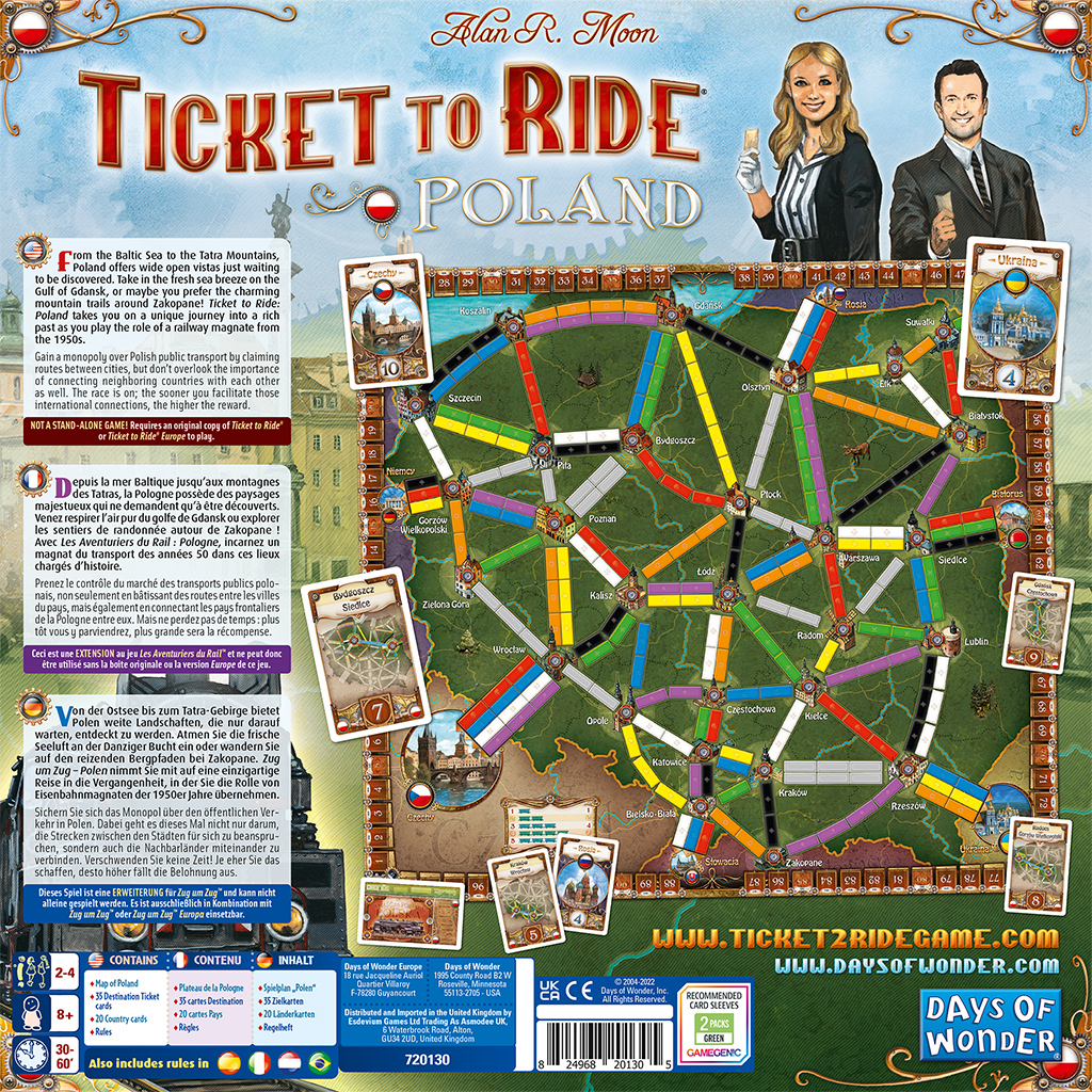 Ticket to Ride Map Coll. Vol 6.5 Poland - Image 5