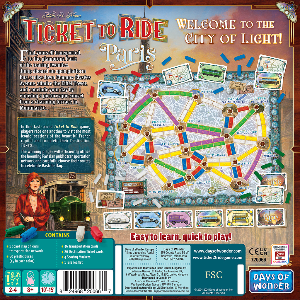 Ticket to Ride Paris - Image 3