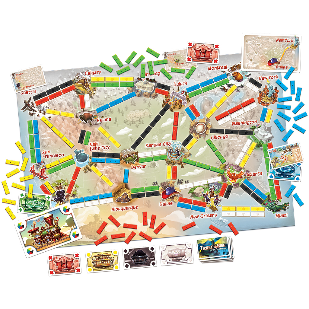 Ticket to Ride: First Journey - Image 5