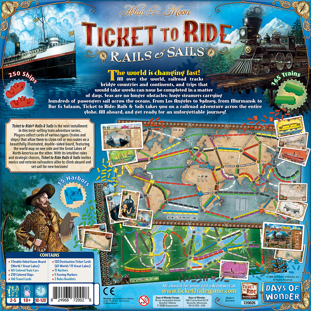 Ticket to Ride: Rails and Sails - Image 5