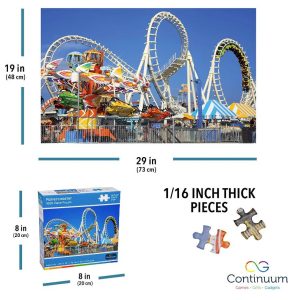 1000 Piece Puzzle - Roller Coaster
