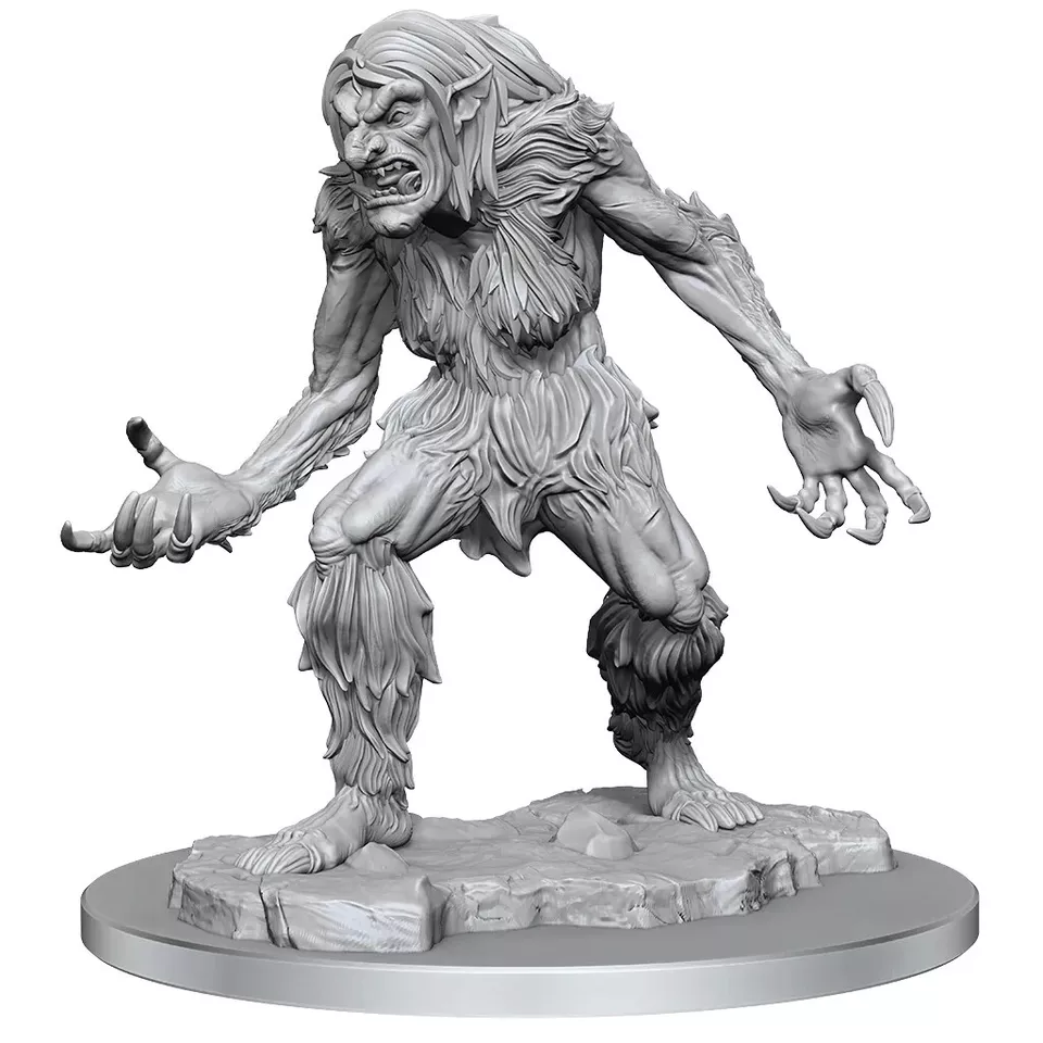 Dungeons & Dragons: Nolzur's Marvelous Unpainted Miniatures - Paint Night Kit 8 - Ice Troll - Image 2