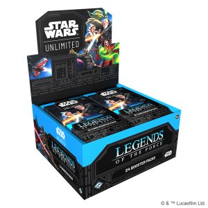Star Wars: Unlimited - Legends of the Force: Booster Display