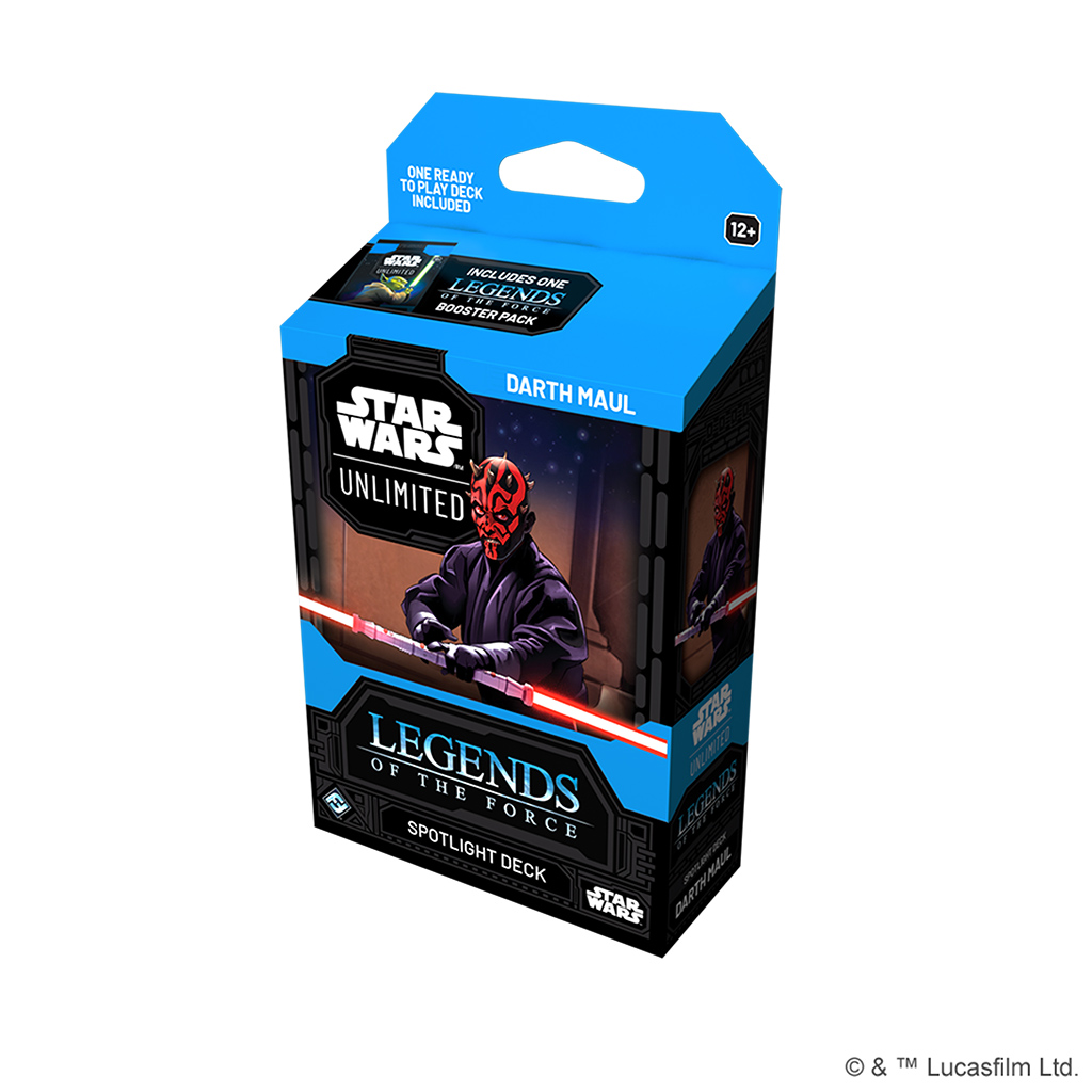 Star Wars: Unlimited - Legends of the Force: Spotlight Deck - Darth Maul