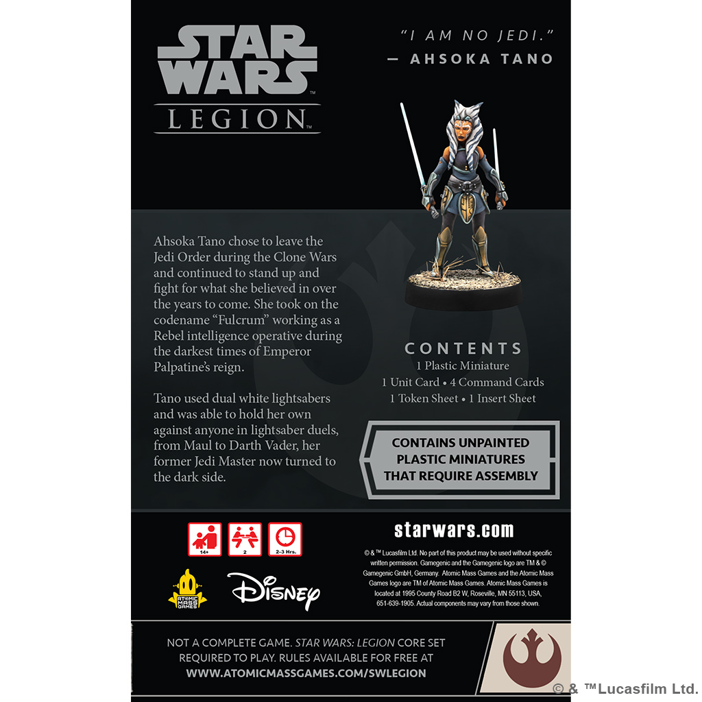 Star Wars: Legion - Ahsoka Tano Operative Expansion - Image 2
