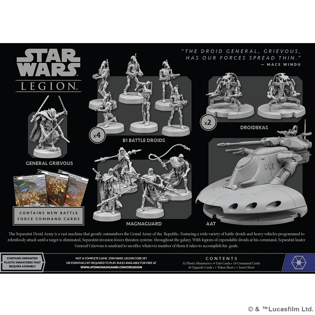 Star Wars: Legion - Separatist Invasion Force - Image 2