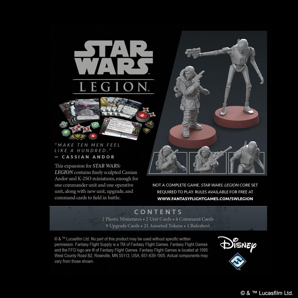 Star Wars: Legion - Cassian Andor and K-2SO - Image 4