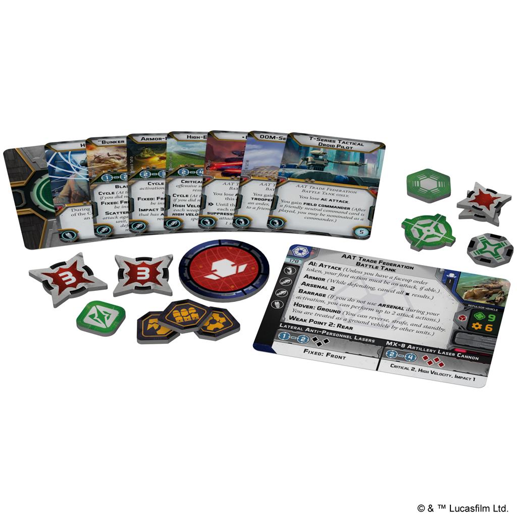 Star Wars: Legion - AAT Trade Federation Battle Tank Unit Expansion - Image 4