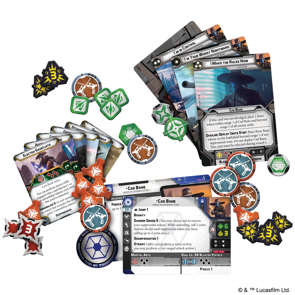 Star Wars: Legion - Cad Bane Operative Expansion - Image 3