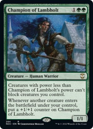 Champion of Lambholt [Commander: Streets of New Capenna]
