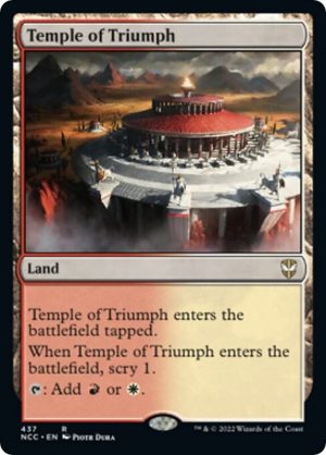 Temple of Triumph [Commander: Streets of New Capenna]