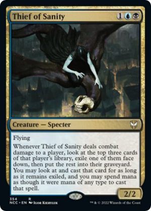 Thief of Sanity [Commander: Streets of New Capenna]