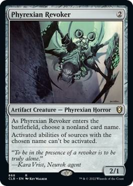 Phyrexian Revoker [Commander Legends: Battle for Baldur's Gate]