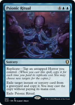 Psionic Ritual [Commander Legends: Battle for Baldur's Gate]