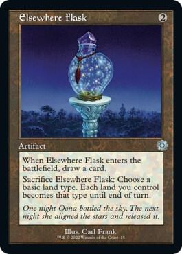 Elsewhere Flask [The Brothers' War: Retro Frame Artifacts]