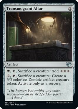 Transmogrant Altar [The Brothers' War]