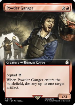 Powder Ganger (Extended Art) [Universes Beyond: Fallout]