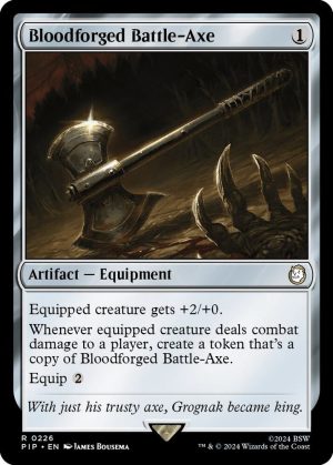 Bloodforged Battle-Axe [Universes Beyond: Fallout]