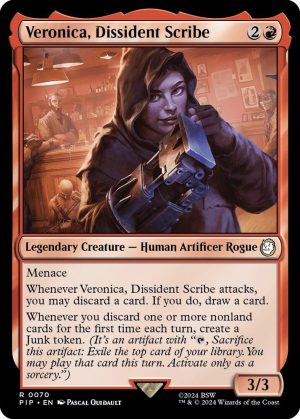 Veronica, Dissident Scribe [Universes Beyond: Fallout]