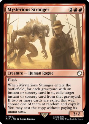Mysterious Stranger [Universes Beyond: Fallout]