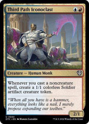 Third Path Iconoclast [Commander: Outlaws of Thunder Junction]