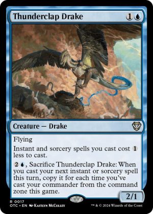 Thunderclap Drake [Commander: Outlaws of Thunder Junction]
