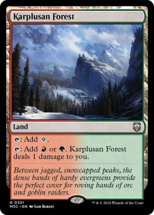 Karplusan Forest [Commander: Modern Horizons 3]