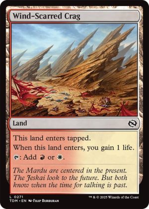 Wind-Scarred Crag [Tarkir: Dragonstorm]