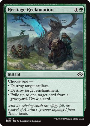 Heritage Reclamation [Tarkir: Dragonstorm]
