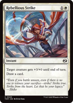 Rebellious Strike [Tarkir: Dragonstorm]