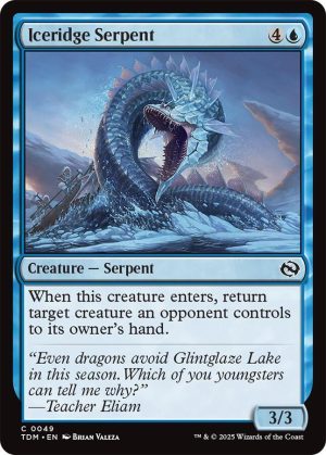 Iceridge Serpent [Tarkir: Dragonstorm]