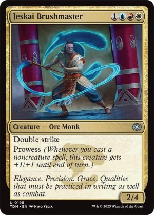 Jeskai Brushmaster [Tarkir: Dragonstorm]