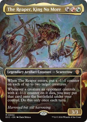 The Reaper, King No More (Borderless) [Commander: Lorwyn Eclipsed]