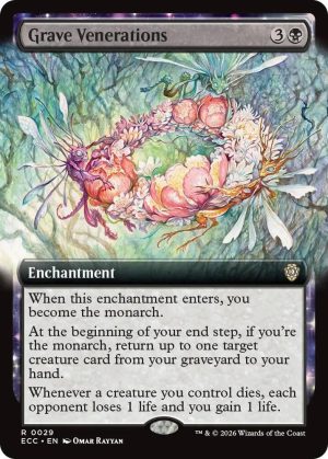 Grave Venerations (Extended Art) [Commander: Lorwyn Eclipsed]