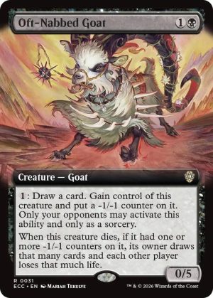 Oft-Nabbed Goat (Extended Art) [Commander: Lorwyn Eclipsed]
