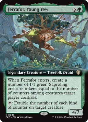 Ferrafor, Young Yew (Extended Art) [Commander: Lorwyn Eclipsed]