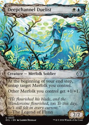 Deepchannel Duelist (Showcase) [Lorwyn Eclipsed]