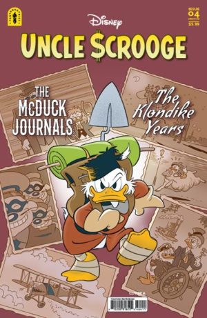 UNCLE SCROOGE LEGACY #464 THE MCDUCK JOURNALS THE KLONDIKE YEARS CVR A KARI KORHONEN