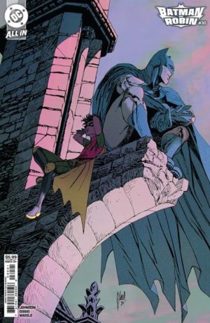 BATMAN AND ROBIN #30 CVR B GUILLEM MARCH CARD STOCK VAR