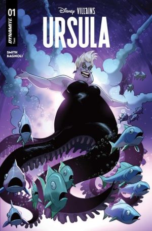 DISNEY VILLAINS URSULA #1 CVR C ROBERT QUINN VAR