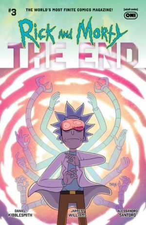 RICK AND MORTY THE END #3 (OF 6) CVR A DAVE BARDIN